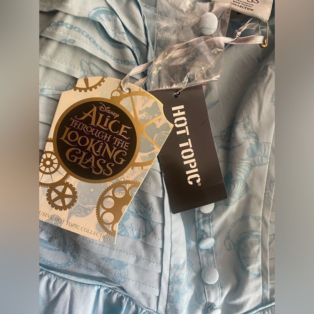 Hot Topic Light Blue Mini Dress - Picture 15 of 15